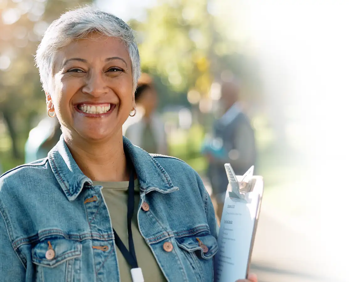 A caregiver using C-E-U.com